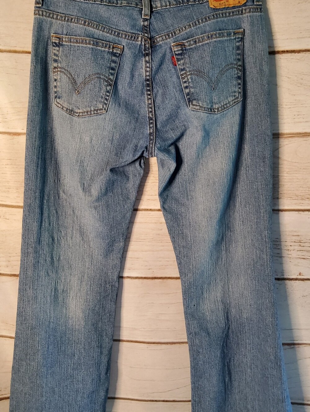 Levi's 515 Vintage Women's Light Blue Bootcut Jeans - Picture 2 of 8